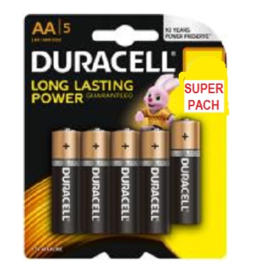 Baterii Basics AAAK5, 5 buc, Duracell