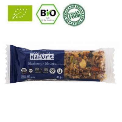 Baton Bio cu afine, 40 g, La Finestra Sul Cielo