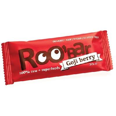 Baton Raw cu Goji, 30gr, Roobar