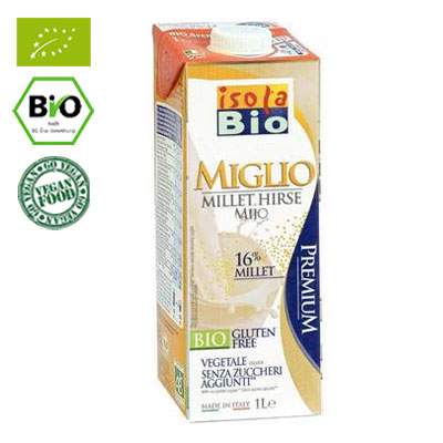 Bautura vegetala din mei Isola Bio, 1 L, AbaFoods