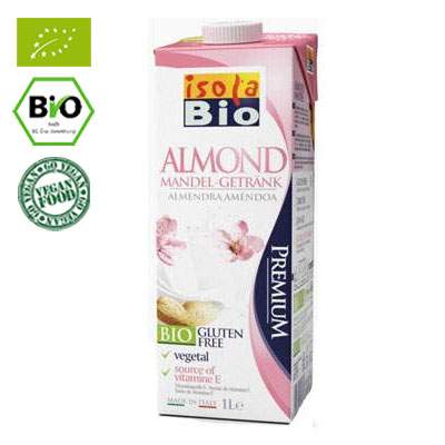 Bautura vegetala din migdale Isola Bio, 1L, AbaFoods