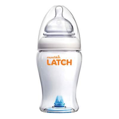 Biberon cu supapa anticolici Latch, 240 ml, +0 luni, 1271, Munchkin