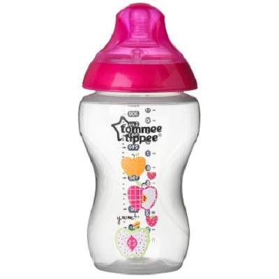 Biberon PP Decorat, +3luni, 340ml, 42269887, Tommee Tippee