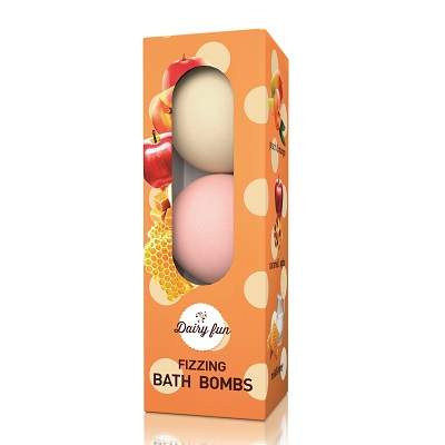 Bile pentru baie aromate, Dairy Fun , 3x100 g, Delia Cosmetics