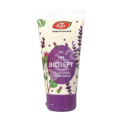 Biosept gel cu plante medicinale, 50 ml, Fares