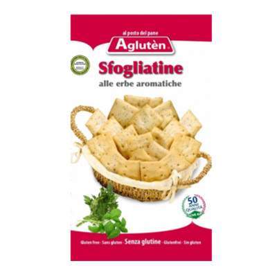 Biscuitei cu ierburi aromatice, fara gluten, 150g, Agluten