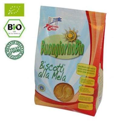 Biscuiti Bio cu mere, 400 g, La Finestra Sul Cielo