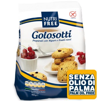 Biscuiti cu fructe si iaurt, 400 g, AEC015, Nutri Free