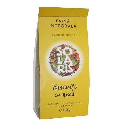 Biscuiti cu nuca, 110 g, Solaris