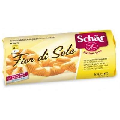 Biscuiti cu vanilie, fara gluten, Fior Di Sole, 100g, Dr. Schar