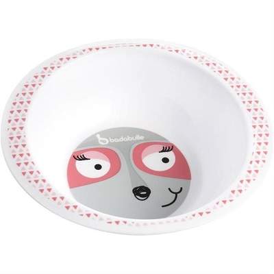 Bol pentru mancare Pink Racoon, +3luni, B005101, Badabulle