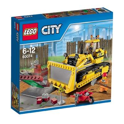 Buldozer Lego City 60074, +6 ani, Lego