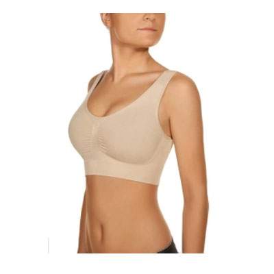 Bustiera bej Elite Bra, Marimea S-M, Mitex