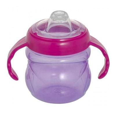 Cana cu cioc si manere KidiSipper Tubby, +6 luni, 230 ml, 443074, Vital Baby