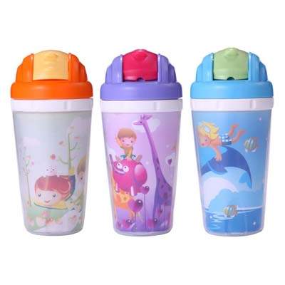 Canita termos cu pai, 220 ml, +8 luni, 1045, Babyono