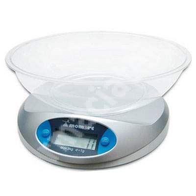 Cantar digital cu bol transparent pentru bucatarie, 68004, Momert 