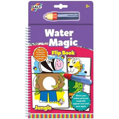 Carte de colorat, Water Magic Jungla Vesela, 1004651, Galt