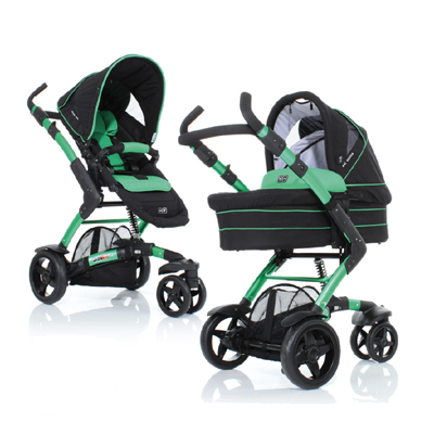 Carucior 2 in 1 sport + landou 3 Tec, avocado, ABC Design