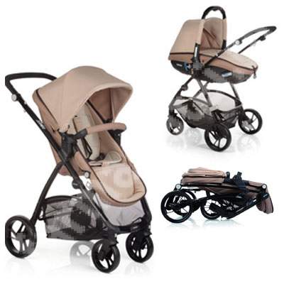 Carucior 3in1 Bandit Twice bej, 0-18 kg, 822-288, Be Cool