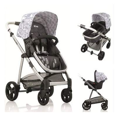 Carucior 3in1 Jazz Grey, 0-3 ani, Kiddo