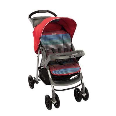 Carucior Mirage Plus Pepper Stripe, 0-3 ani, G6M66PPSE, Graco