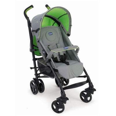 Carucior sport LiteWay Fluo Green, 0-3 ani, 79301-8, Chicco