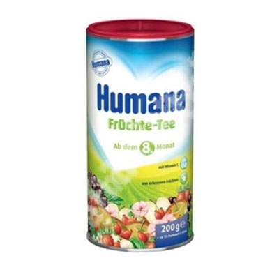 Ceai de fructe rosii, +8 luni, 200 g, Humana