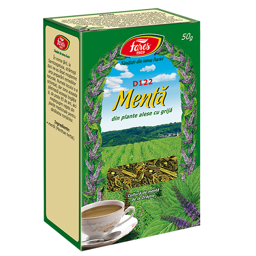 Ceai de menta, D122, 50g, Fares