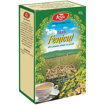 Ceai fenicul, 50g, Fares