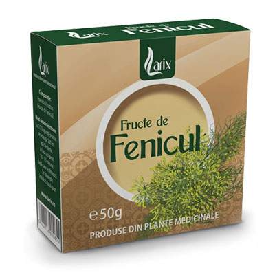 Ceai din Fructe de Fenicul, 50 g, Larix