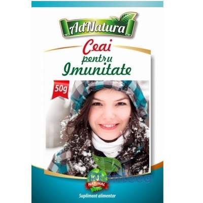 Ceai pentru stimularea imunitatii, 50gr, AdNatura