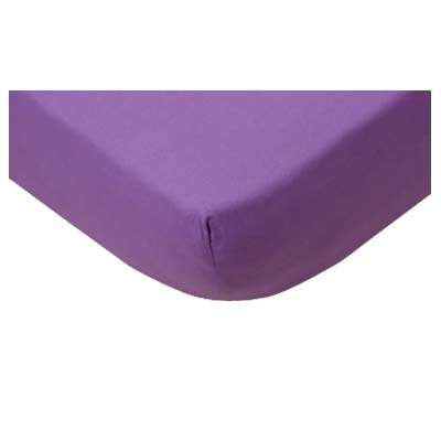 Cearceaf cu elastic lila Schimbul 3, 70x140 cm, Bebemix