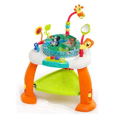 Centru de activitati Bounce Bounce Baby Safari Adventure, 60245, Bright Starts