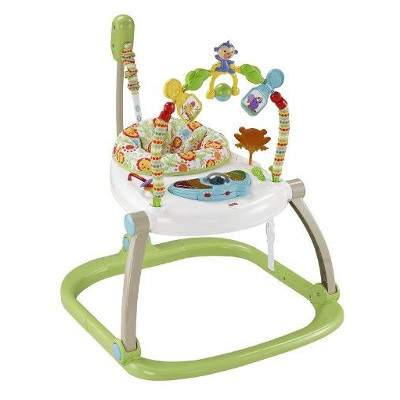 Centru de activitati Rainforest Friends Spacesaver Jumperoo, CHN38, Fisher-Price 