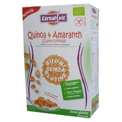 Cereala Bio fara gluten cu Quinoa Cerealvit, 375g, La Finestra sul Cielo