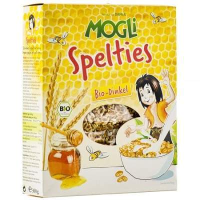 Cereale Bio expandate din grau spelta, 300g, Mogli