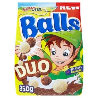 Cereale Duo Balls, 375 g, Bonavita