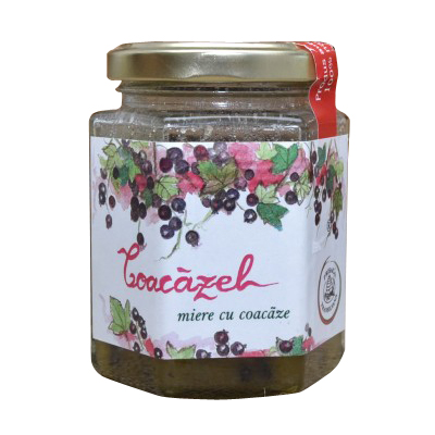 Coacazel Miere cu Coacaze, 200 g, Prisaca Transilvania