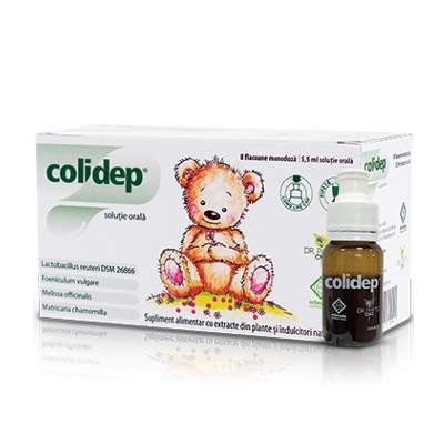 Colidep, 8 flacoane x 5.5 ml, Dr. Phyto