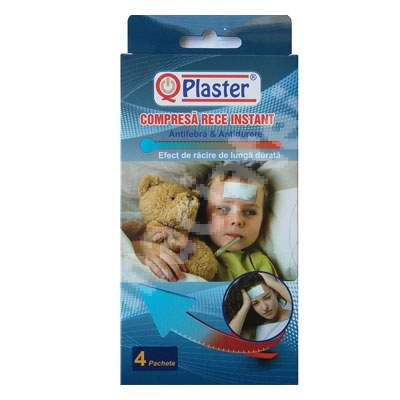 Compresa rece instant, Qplaster