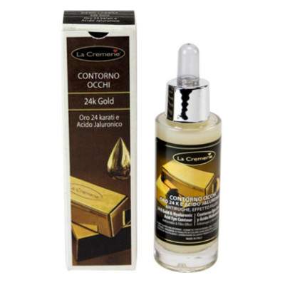 Contur de ochi cu Aur 24K si Acid Hialuronic, 30 ml, La Cremerie