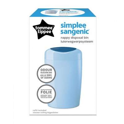 Cos pentru scutece Sangenic Blue, 84009801, Tommee Tippee