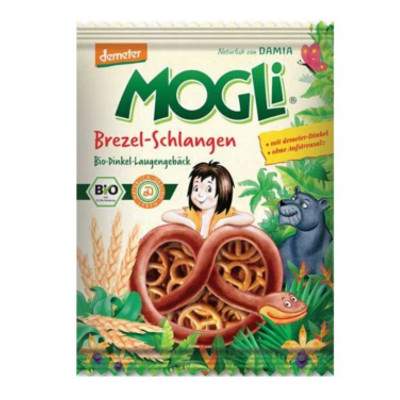 Covrigei brezel Bio, 50 g, Mogli