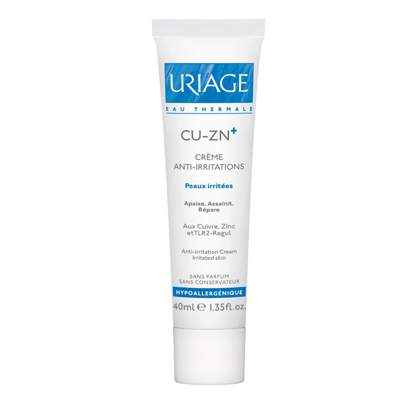 Crema anti iritatii Cu Zn, 40 ml, Uriage