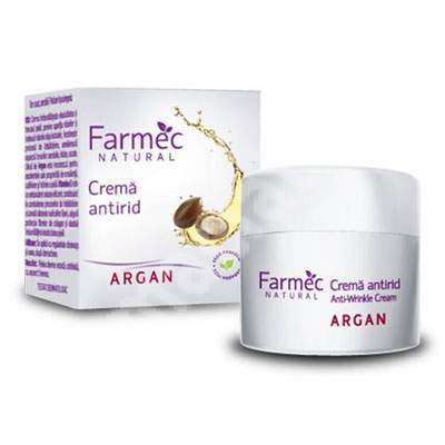 Crema antirid cu argan, 50 ml, Farmec