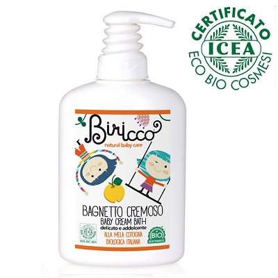 Crema Bio de baie bebe, 250ml, Biricco