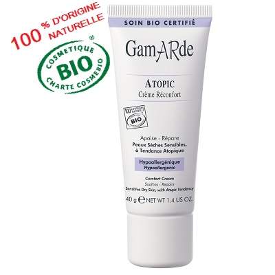 Crema bio reconfortanta ten atopic uscat, 40g, GamARde