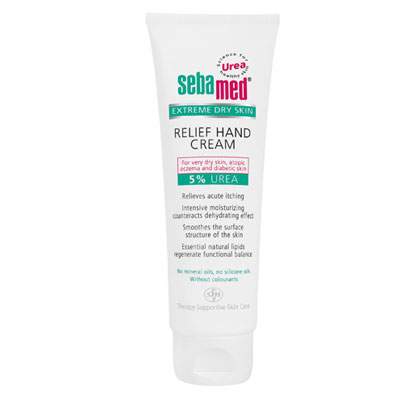 Crema calmanta cu 5% uree pentru maini extrem de uscata, 75 ml, SebaMed