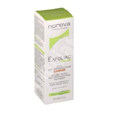 Crema colorata anti-imperfectiuni Exfoliac Dore, 30 ml, Noreva