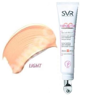 Crema coloranta, Topialyse Palpebral CC SPF 20 Light, 7 g, SVR